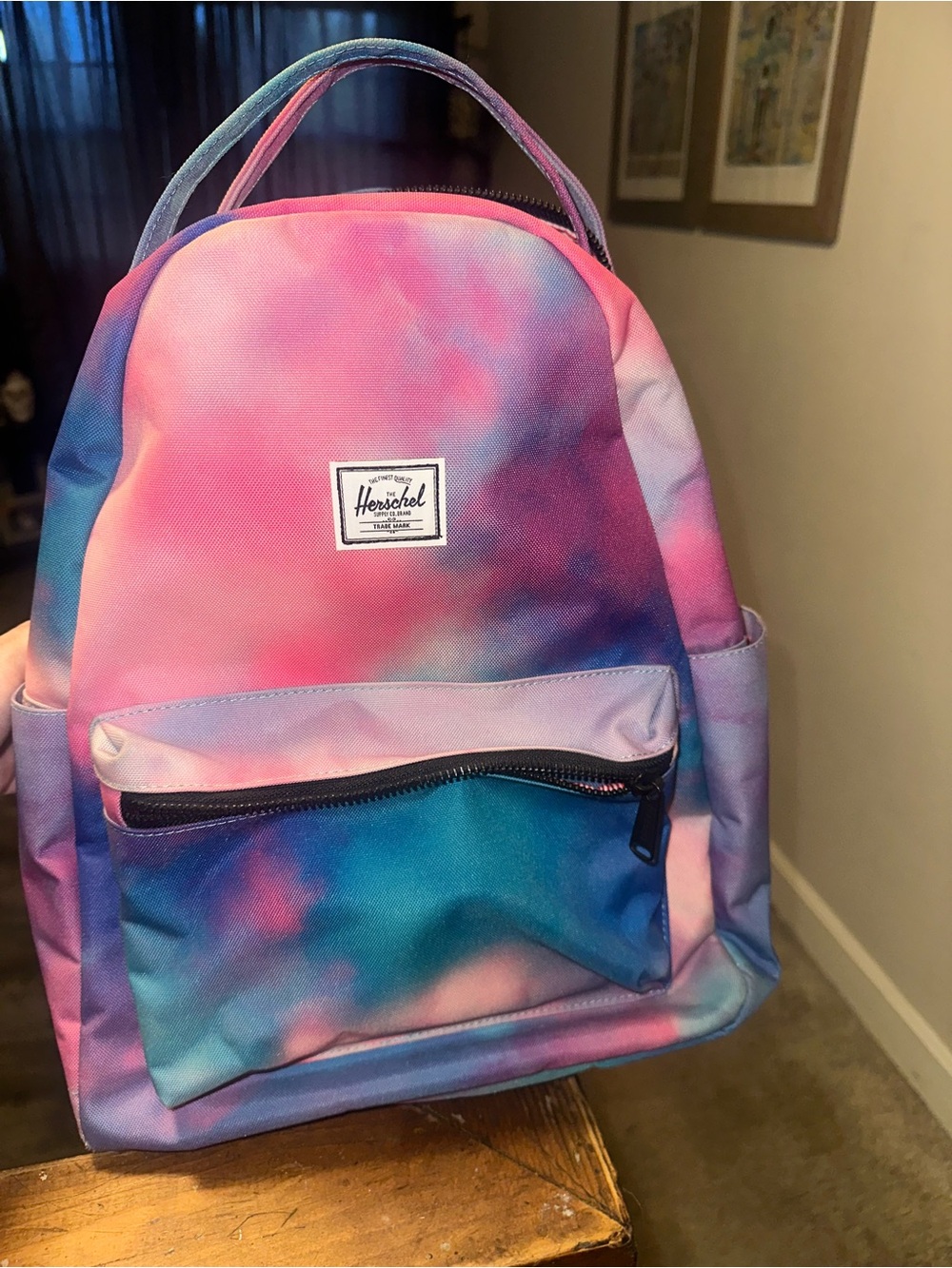 Herschel Supply Company Backpack - Pink & Blue Tie-Dye